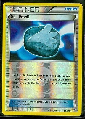 Sail Fossil [Reverse Holo] #98 Prices | Pokemon Furious Fists | Pokemon ...