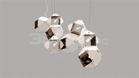 6241. Free 3D Ceiling Light Model Download