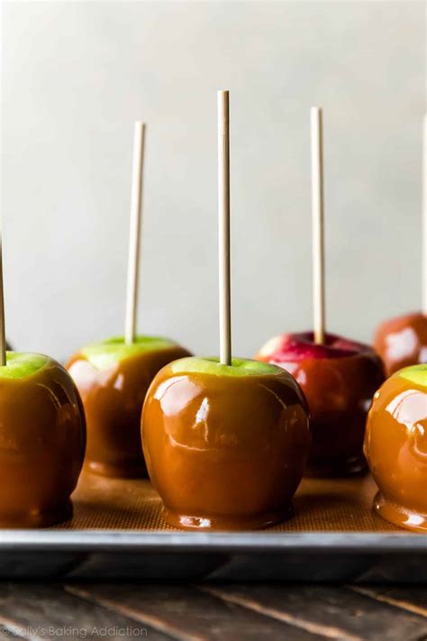 Homemade Caramel Apples - Sally's Baking Addiction