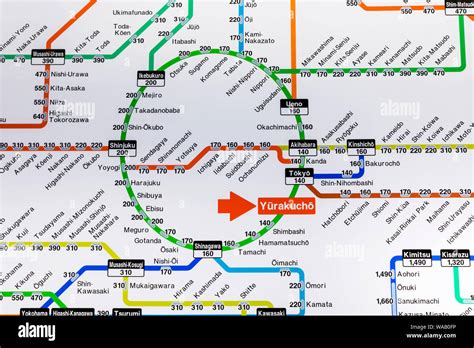 Japan Rail Train Map - Real Map Of Earth