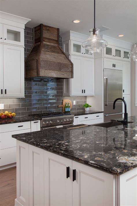 White Cabinets With Black Countertops: 12 Inspiring Designs | Kitchen ...