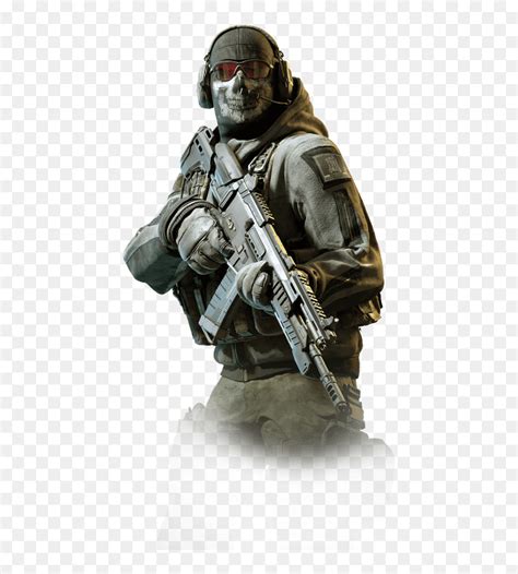 Call Of Duty Mobile Simon Ghost Riley, HD Png Download is pure and ...