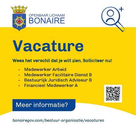 Openbaar Lichaam Bonaire: Openstaande vacatures bij het openbaar ...