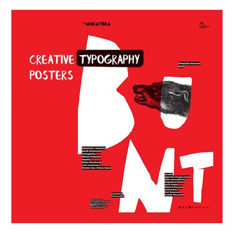 21+ Typography Posters Simple PNG