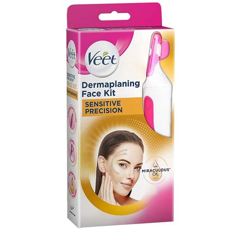 Veet Dermaplaning Face Kit Sensitive Precision - Branded Household ...