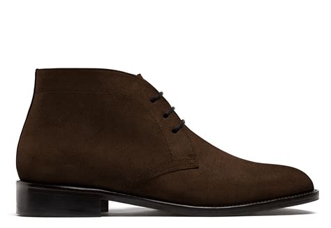 Men's Chukka Boots - brown suede