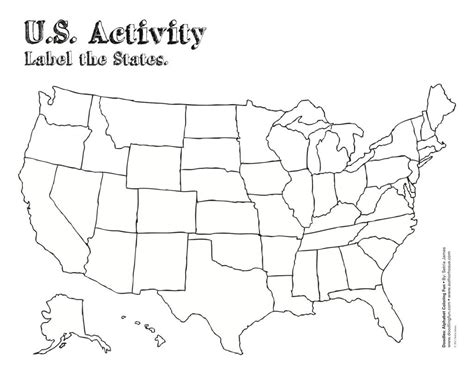 Printable Map Of The United States Pdf - Printable US Maps