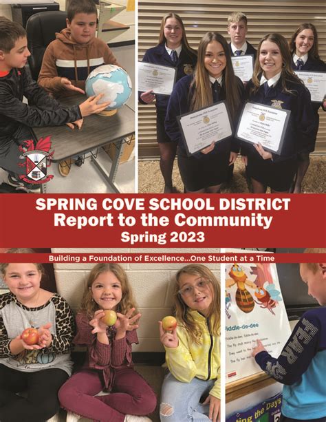 SPRING COVE SCHOOL DISTRICT Report to the Community Spring 2023 ...