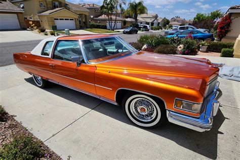 Ex–Travis Barker 1975 Cadillac Coupe DeVille for sale on BaT Auctions ...