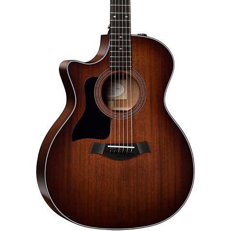 Taylor 324ce-LH Grand Auditorium Left-Handed Acoustic-Electric Guitar ...