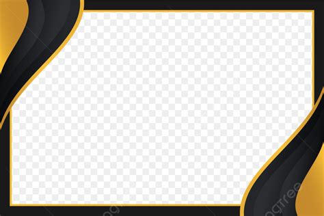 Certificate Border Design Vector PNG Images, Black Gold Elegant ...