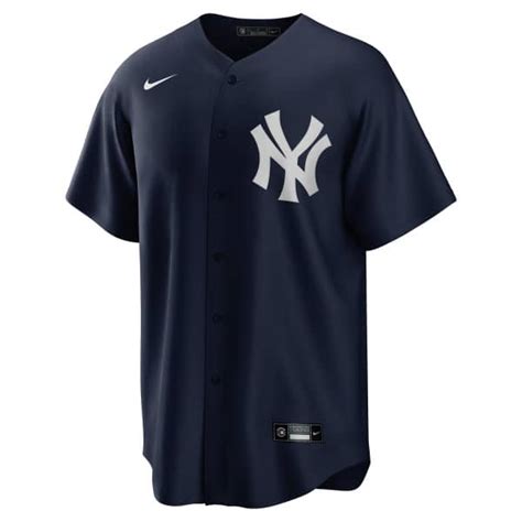 New York Yankees Nike MLB Replica Alternate Jersey Navy | TAASS.com Fan ...