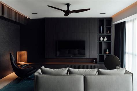 HDB | MNH – 8 Modern Dark Interiors That We Love