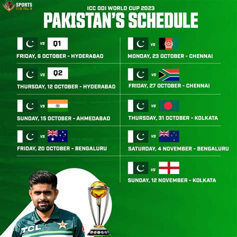 World Cup 2023 Odi World Cup 2023 Schedule Released India Pakistan ...