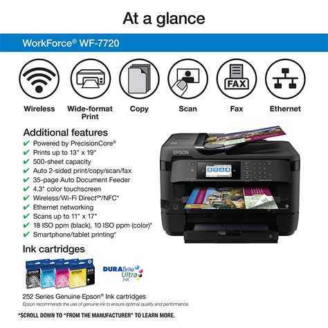 Epson Workforce WF-7720 Printer - town-green.com