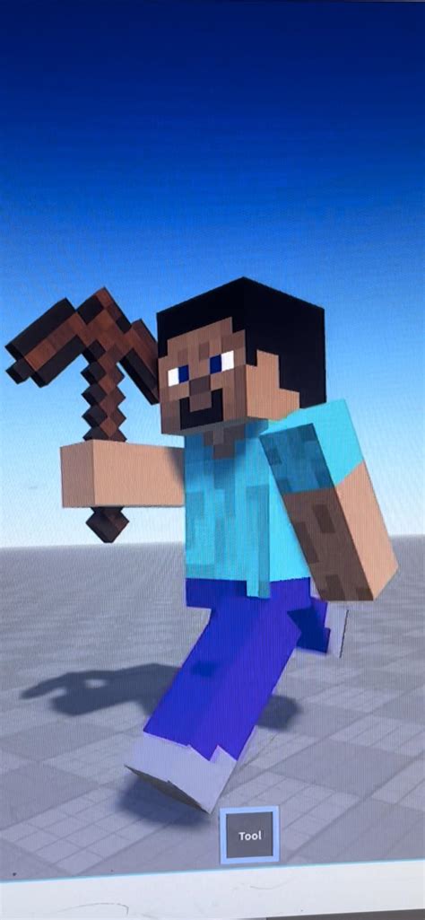 Minecraft Steve In Roblox