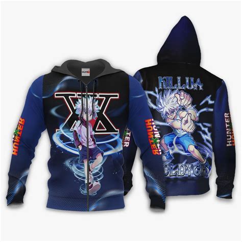 Killua Zoldyck Hoodie Custom Perfect Gift Idea - Gear Otaku