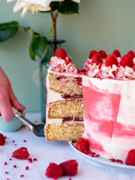 Raspberry Ripple Cake! - Jane's Patisserie