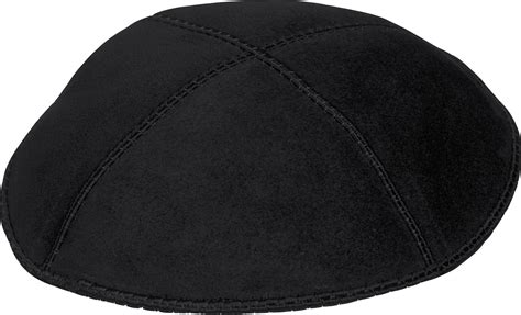 Plain Genuine Suede Kippah with 4 Sections kippot yarmulke kippa yamaka ...