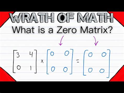 Zero Matrices - Expii