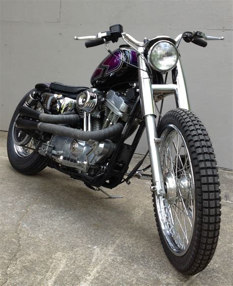 Harley Davidson Sportster Bobber Chopper Cafe Tracker Custom Low Miles ...