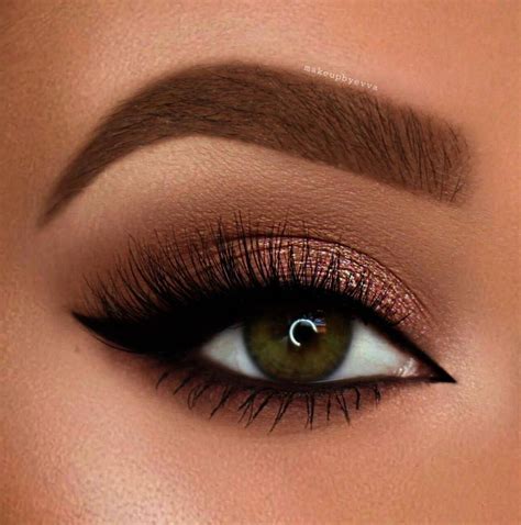 Great Eye-makeup designs #browneyemakeup | Brown smokey eye makeup, Eye ...