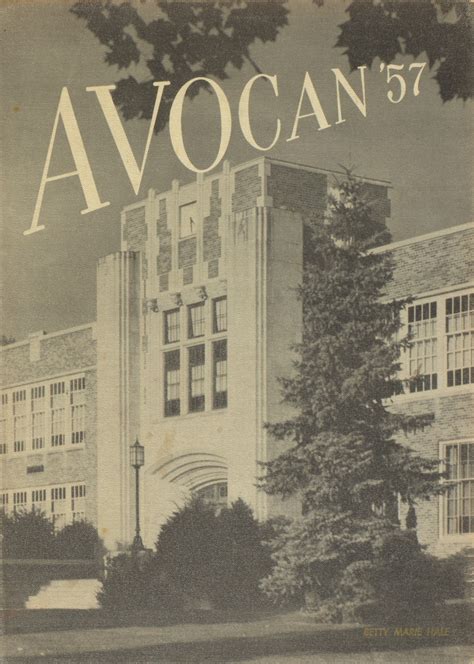 1957 yearbook from Avoca High School from Avoca, New York for sale