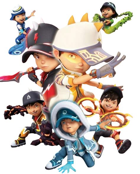 Boboiboy Kuasa 7 Dalam Movie 2 Render Ver 2 by boyfermediaarts on ...