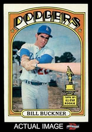 Amazon.com: 1972 Topps # 114 Bill Buckner Los Angeles Dodgers (Baseball ...