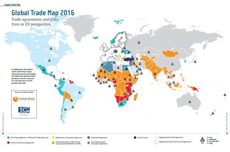 New: Global Trade Map 2016 « Supply Chain Movement