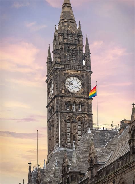 Middlesbrough town hall. Built in late 1800s in the gothic style ...