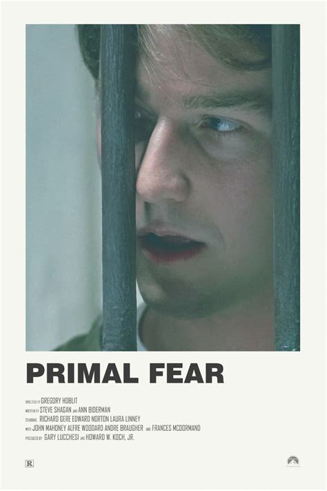 Primal Fear Alternative movie poster | Andrew Sebastian Kwan