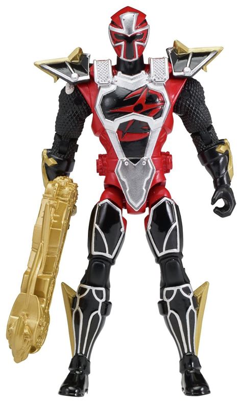 Power Rangers Ninja Steel Red Ranger Action Figure - 12.5cm (7343320 ...