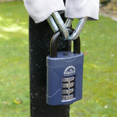 Squire Combination Weatherproof Padlock 50 x 8 x 26mm | Toolstation