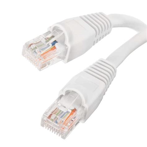 Commercial Electric 150 ft. CAT6 Ethernet Cable in White BSTC6-150WH ...