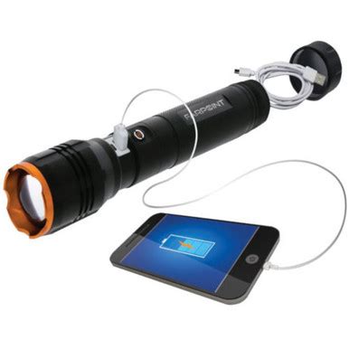 5000 Lumen LED Flashlight With Power Bank