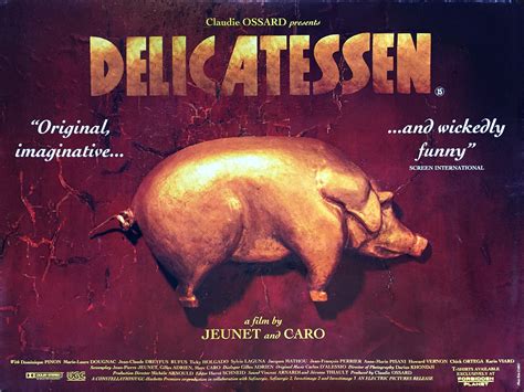 Delicatessen : poster | Delicatessen, Caro, Movie wallpapers