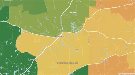 Waverly Hall, GA Theft Rates and Theft Maps | CrimeGrade.org