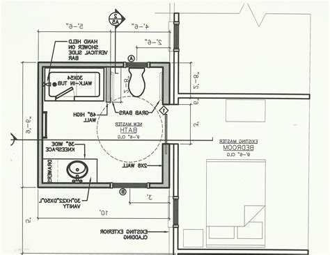 Bathroom Floorplans - Decorative Canopy