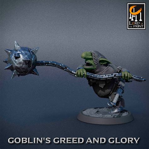 Goblin Fanatics - miniature for table war-games & collecting