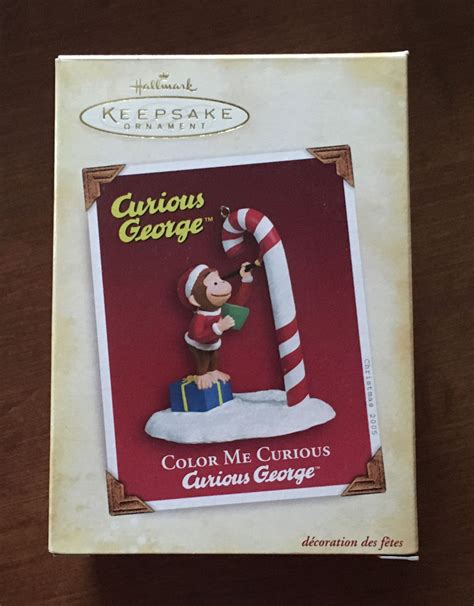 Curious George Hallmark Keepsake Christmas tree ornament | Christmas ...