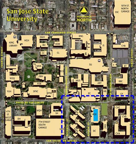 Sjsu Campus Map Pdf