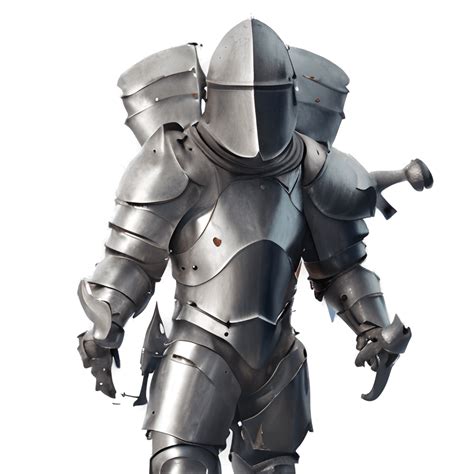 Knight in Silver Armor · Creative Fabrica