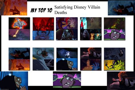 My Top 10 Fave Satisfying Disney Villains Deaths by Bart-Toons on ...