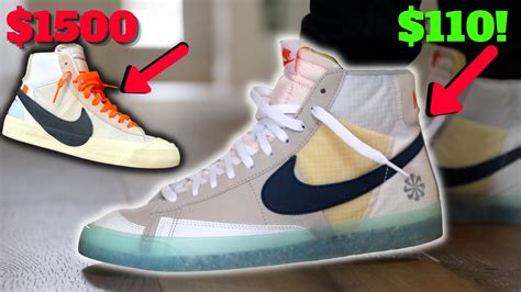 Like $1500 Nike Off-White Blazer? TRY THESE Instead For $100!! - YouTube