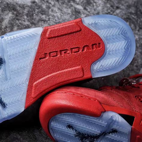 Detailed Images Of The Air Jordan 5 Red Suede • KicksOnFire.com