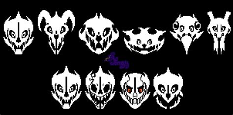 [Undertale] Gaster Blaster concepts by Pongy25 on DeviantArt