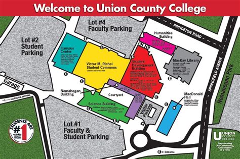 Union County College Campus Map – Interactive Map