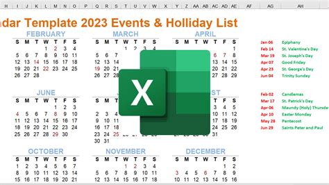 2023 Calendar Excel Format – Get Calendar 2023 Update