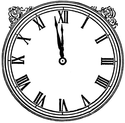 Free Clip Art Clock Face - ClipArt Best